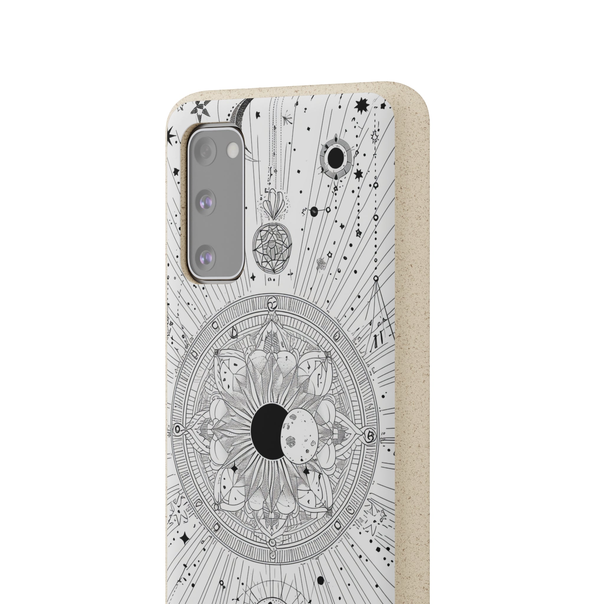 Celestial Mandala Mystique | Biodegradable Phone Case