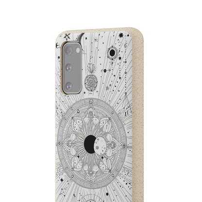 Celestial Mandala Mystique | Biodegradable Phone Case