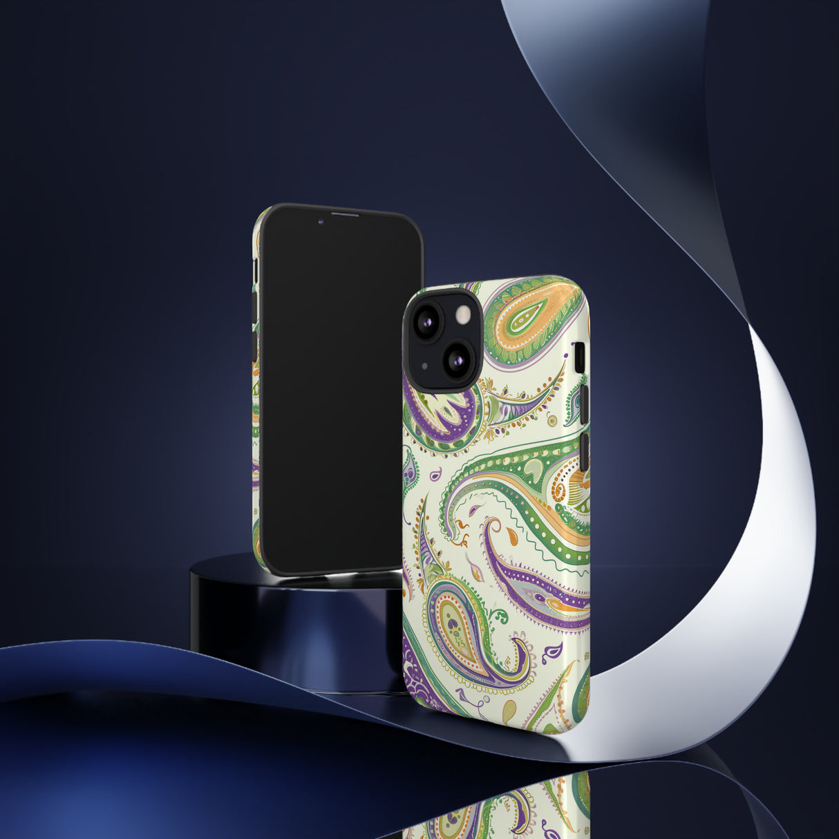 Paisley Pastel Elegance - Protective Phone Case