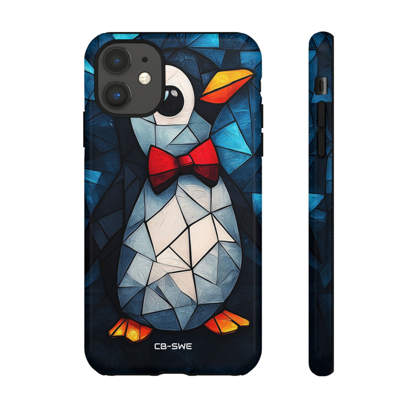 Penguin Wears Bow Tie - iPhone Case