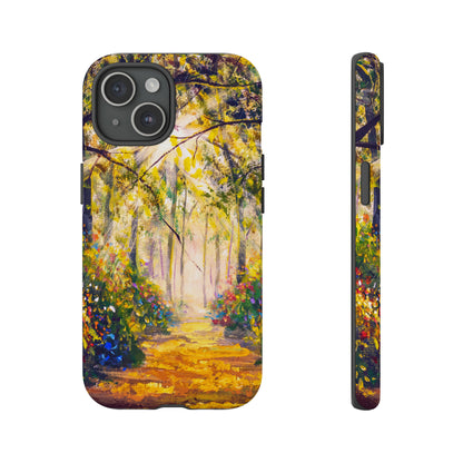 Sunny forest - Protective Phone Case