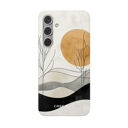 Orange Halo Samsung S24 Plus Case - Soft