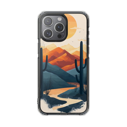 Desert Sunsets Whisper iPhone Case - Impact
