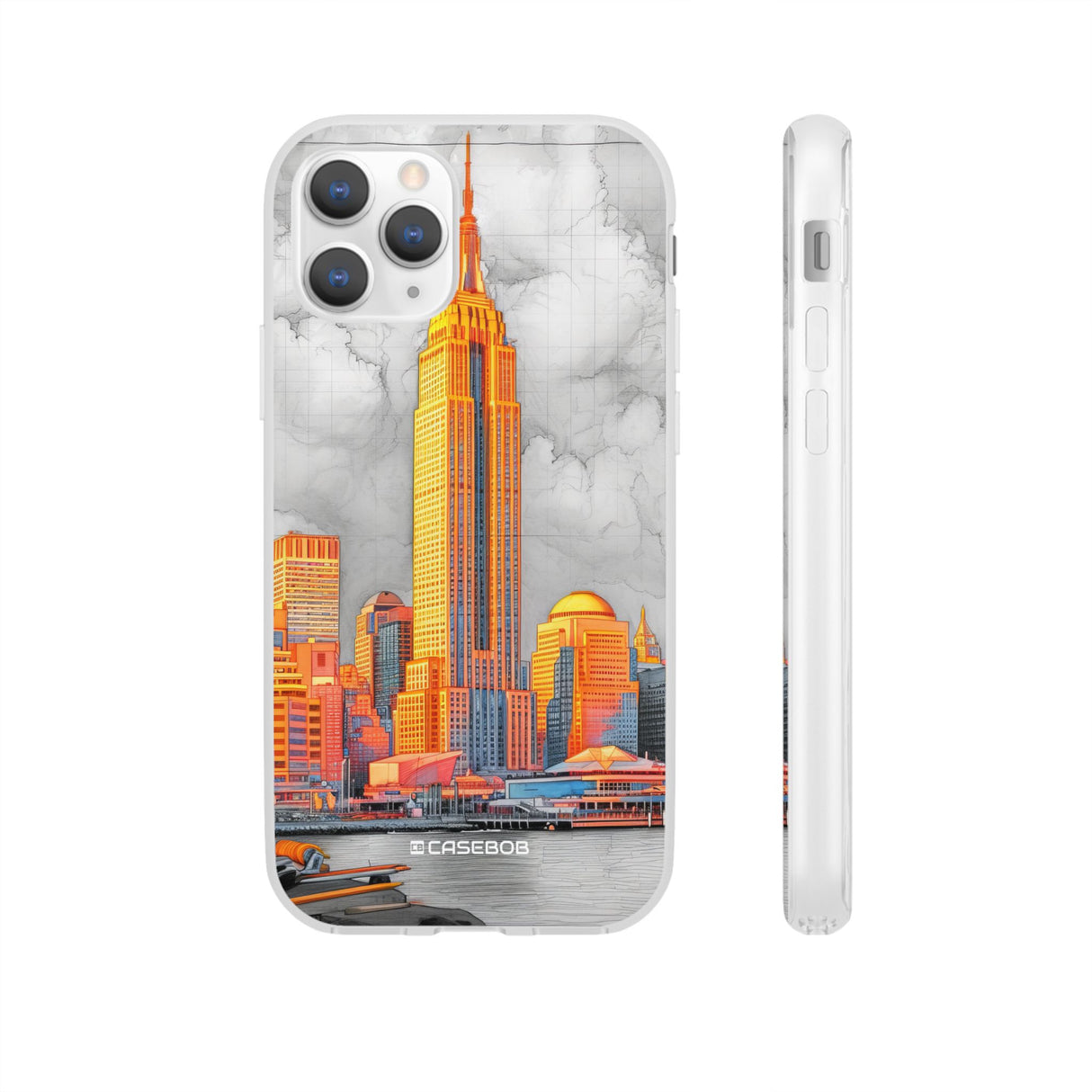 Urban Radiance | Flexible Phone Case for iPhone