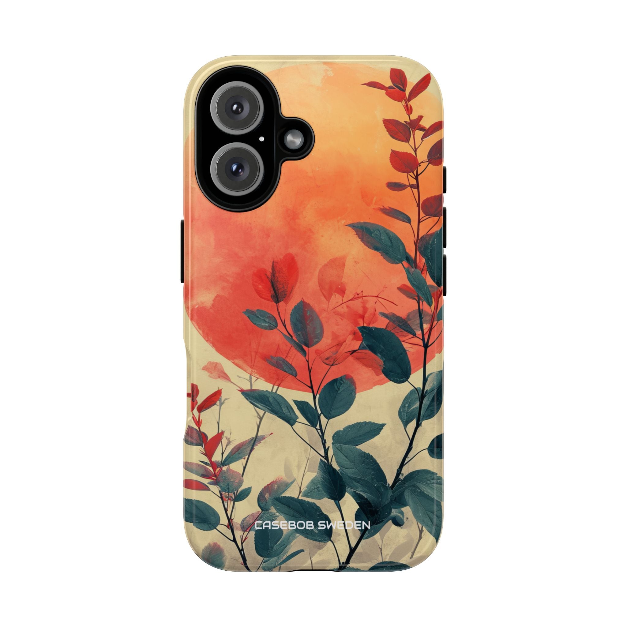 Orange Sun Harmony - Tough iPhone 16 Phone Case