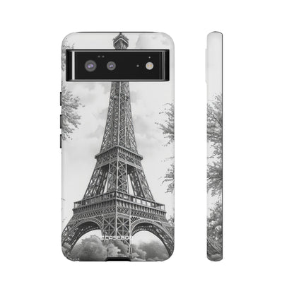 Parisian Monochrome Majesty - Phone Case for Google Pixel