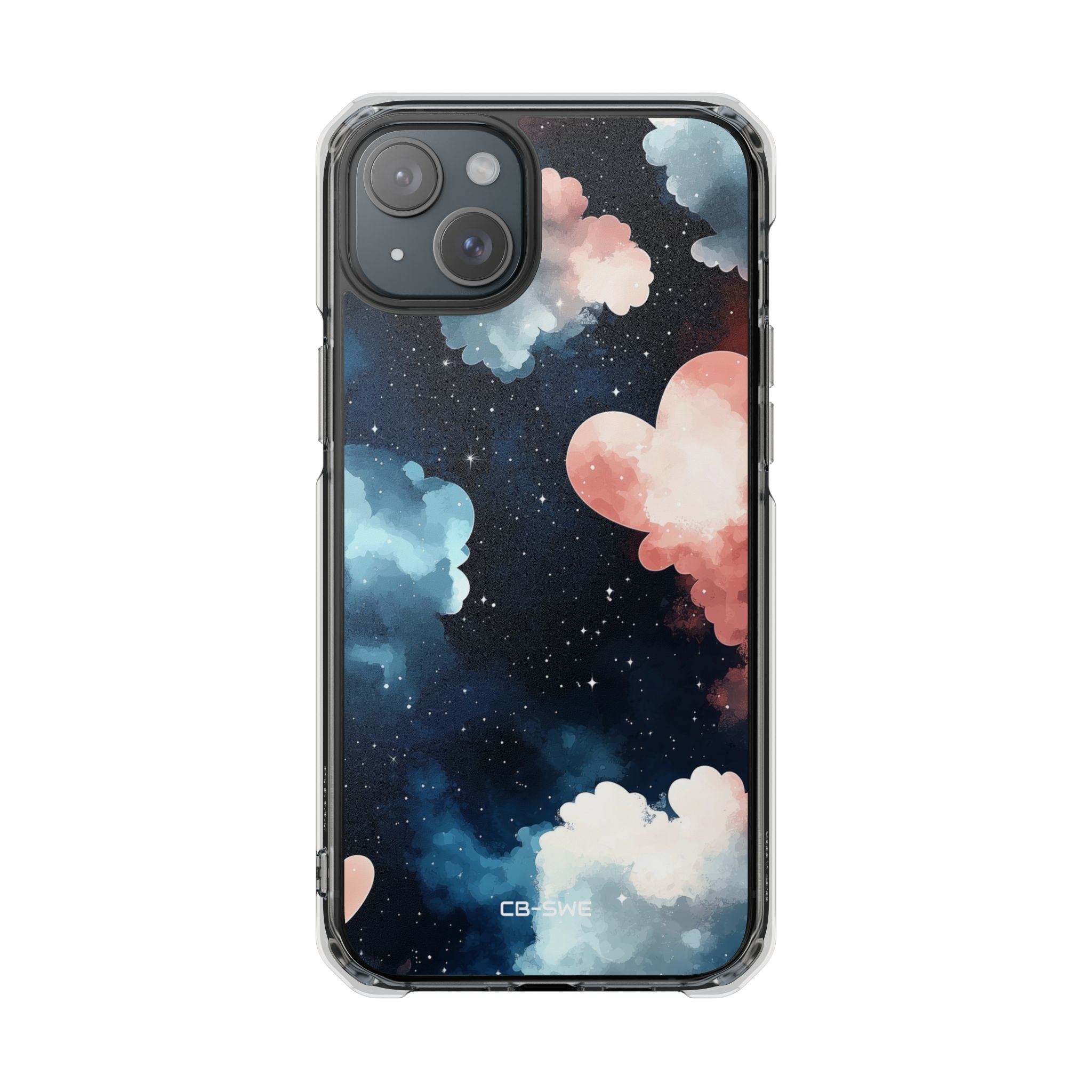 Hearts Float Dreamily iPhone Case - Impact