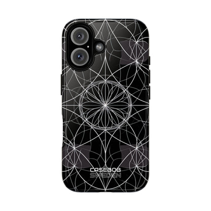 Symmetric Line Bloom iPhone 16 - Tough+