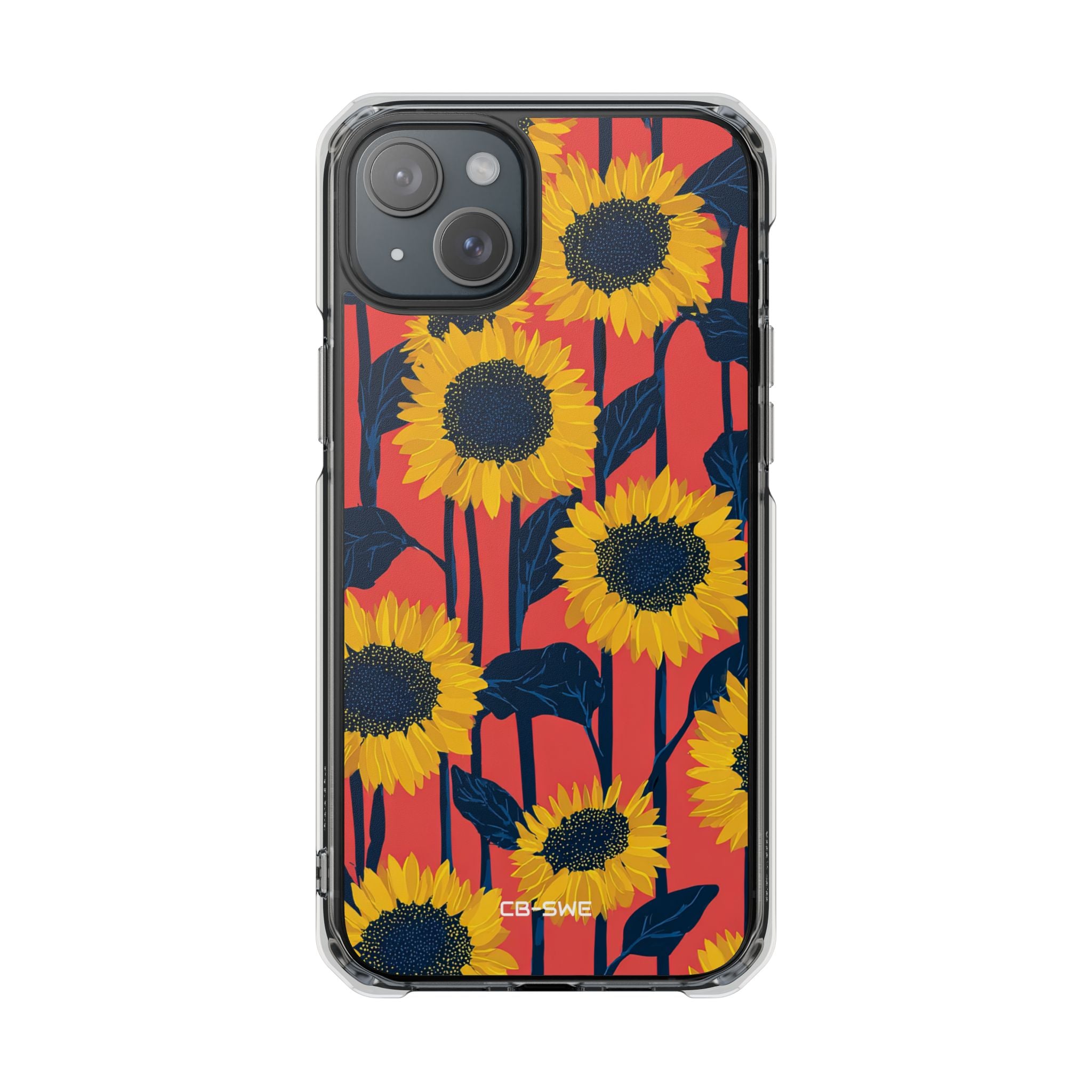 Vibrant Sunflower Rhythm iPhone Case - Impact