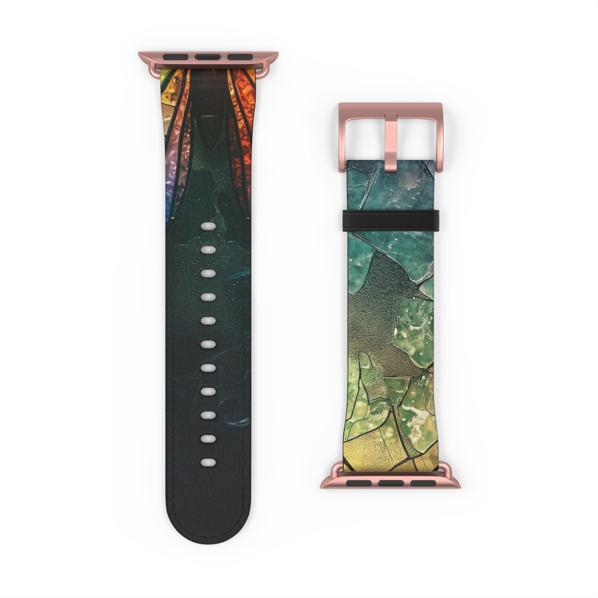 Stained Glass Butterfly - Watch Band