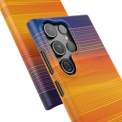 Gradient Sunset Flow Samsung S23 - Slim Phone Case