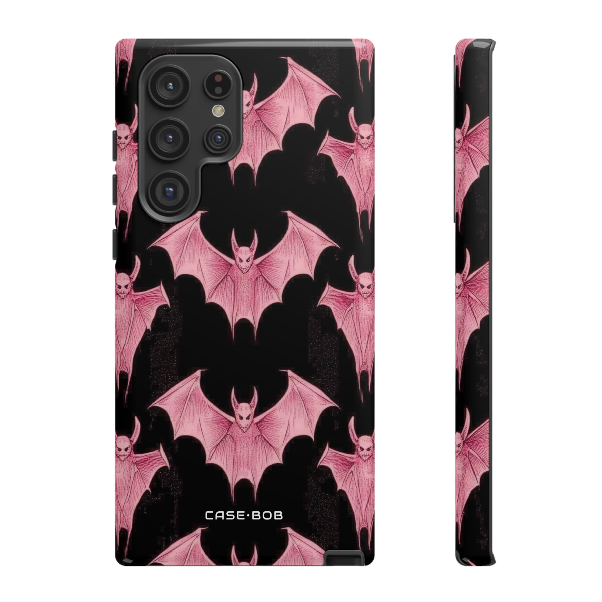 Pink Batwave Samsung S22 Ultra Case - Tough