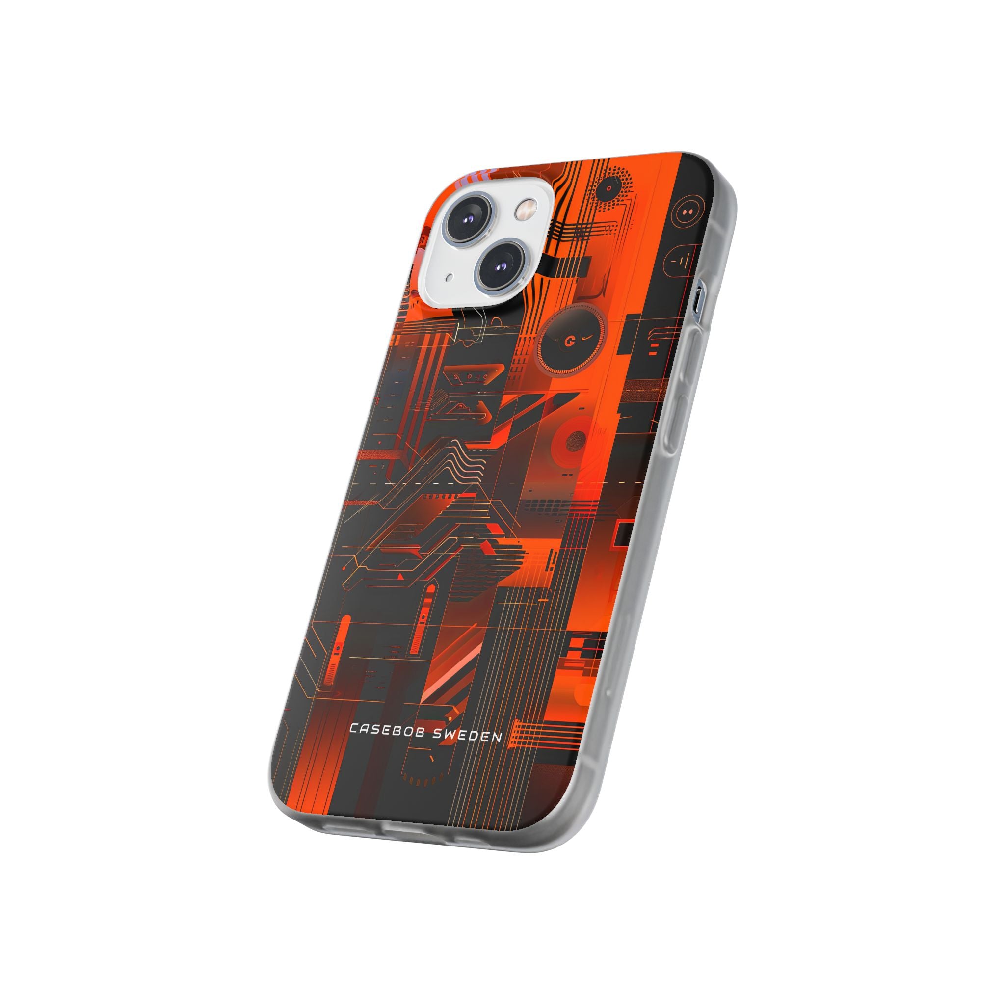 Gradient Circuitburst iPhone 14 - Flexi Phone Case