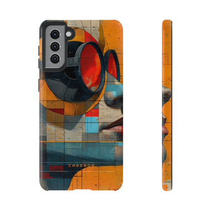 Cartoon Geometry Fusion - Protective Phone Case