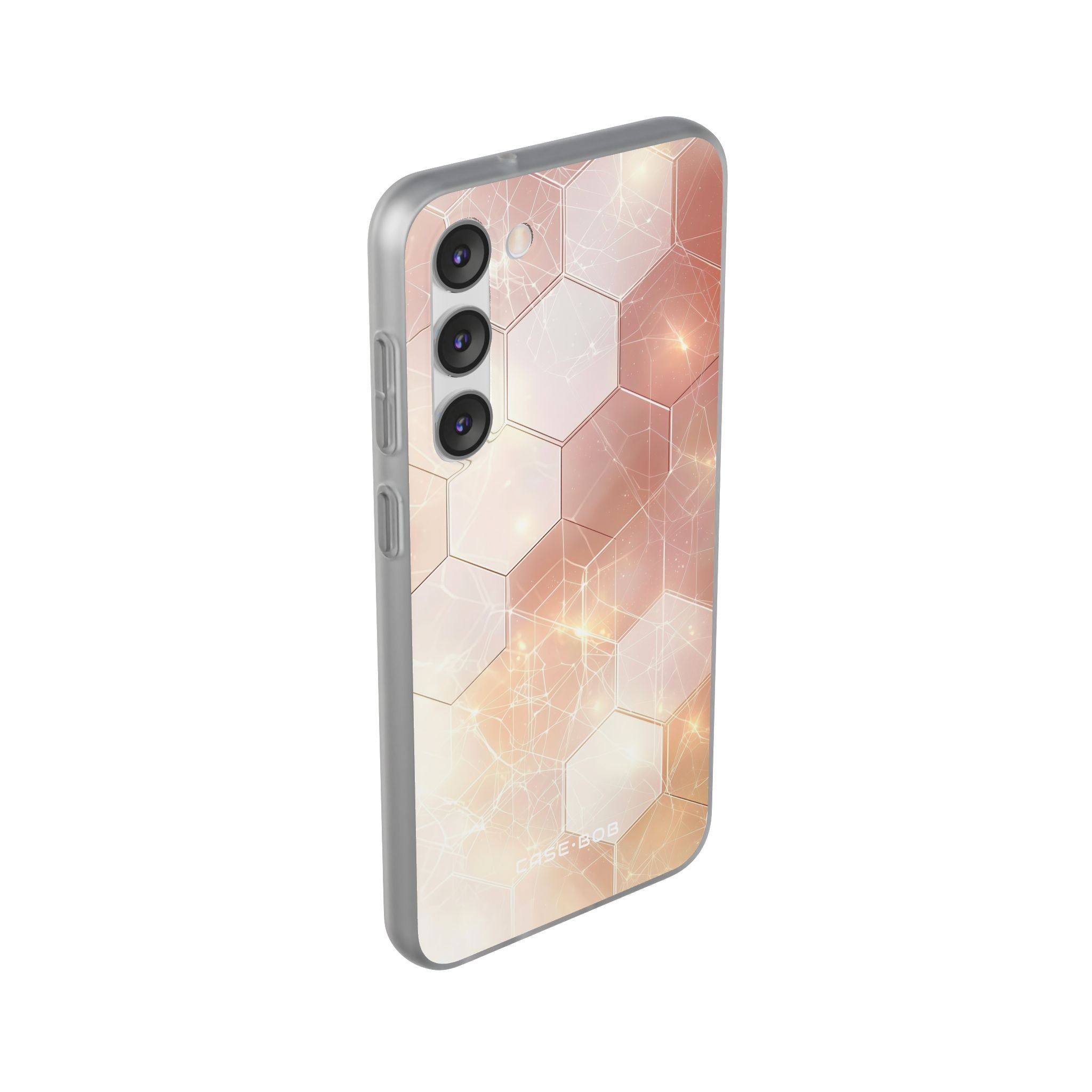Honeycomb Glow Samsung S23 Plus Case - Soft