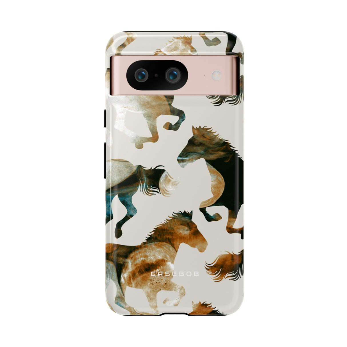 Tie Dye Horses - Protective Phone Case