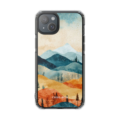 Moonlit Mountains iPhone 15 Plus Case - Impact