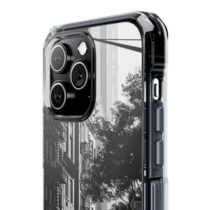 Urban Serenity - Phone Case for iPhone (Clear Impact - Magnetic)