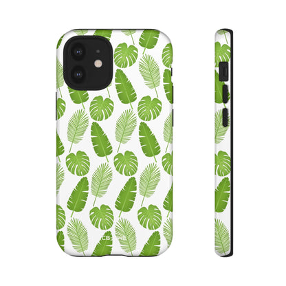 Tropical Leaf Harmony - iPhone Case