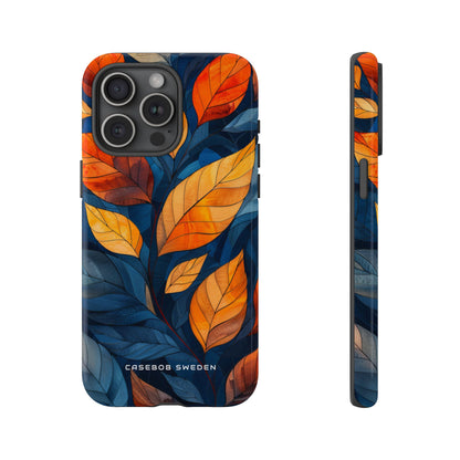 Stained Glass Blossoms iPhone 15 - Tough Phone Case