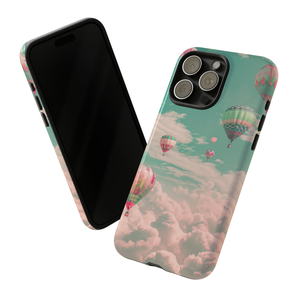 Skyward Balloons: Pastel Journey - Protective Phone Case