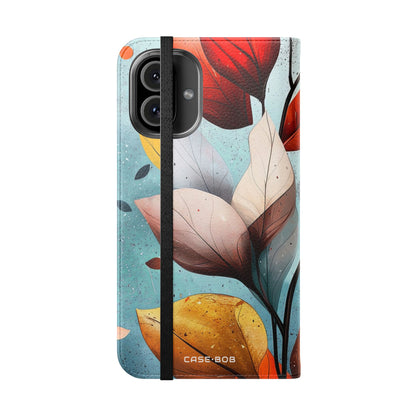 Autumn Vein - iPhone 16 Plus Case - Wallet
