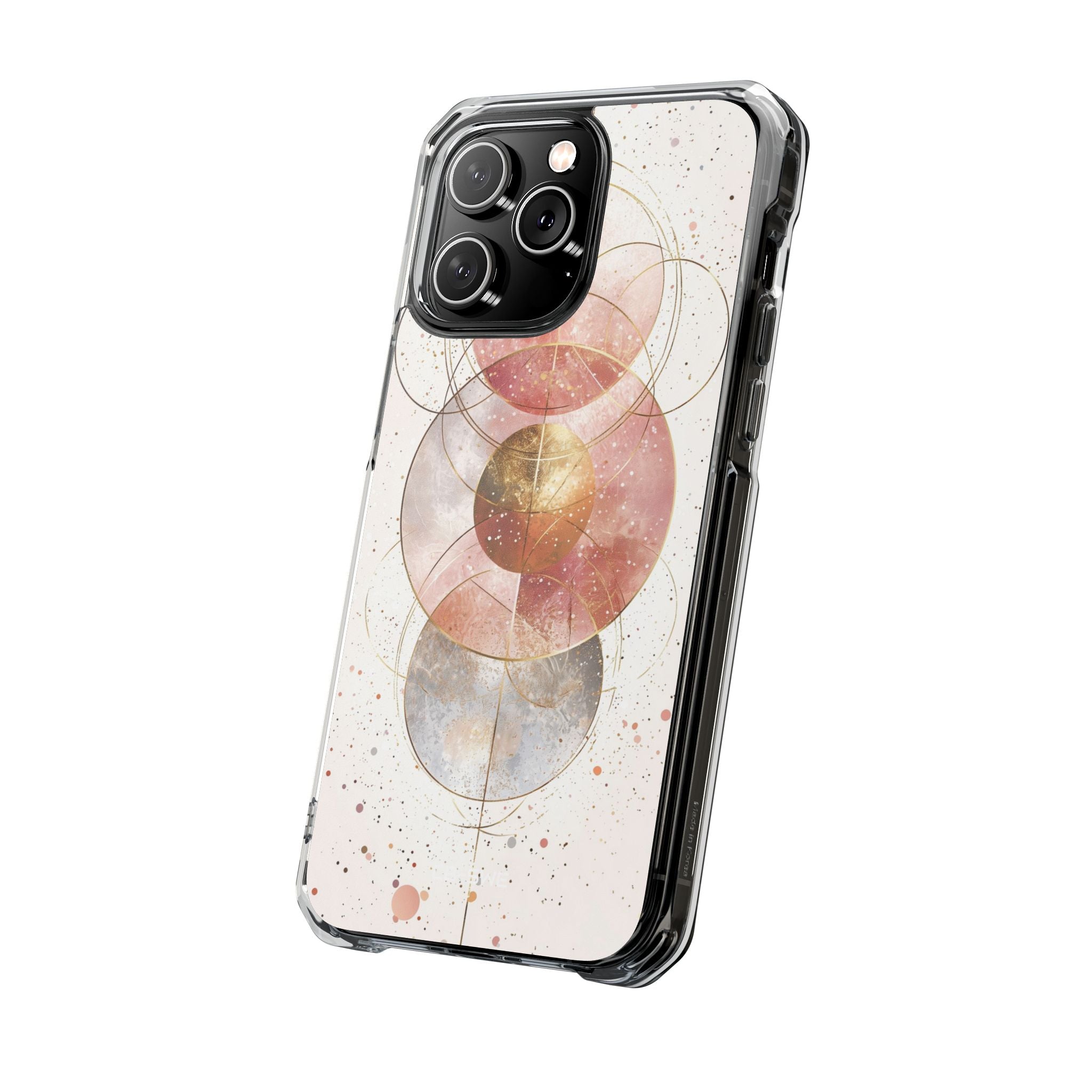 Circle Envelops Light iPhone Case - Impact