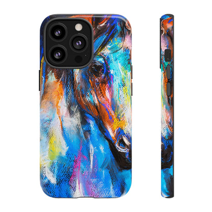 Original Pastel Horse - Protective Phone Case