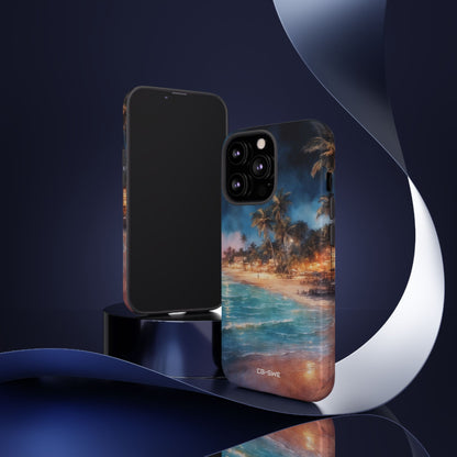 Moonlight Dances Water - iPhone Case