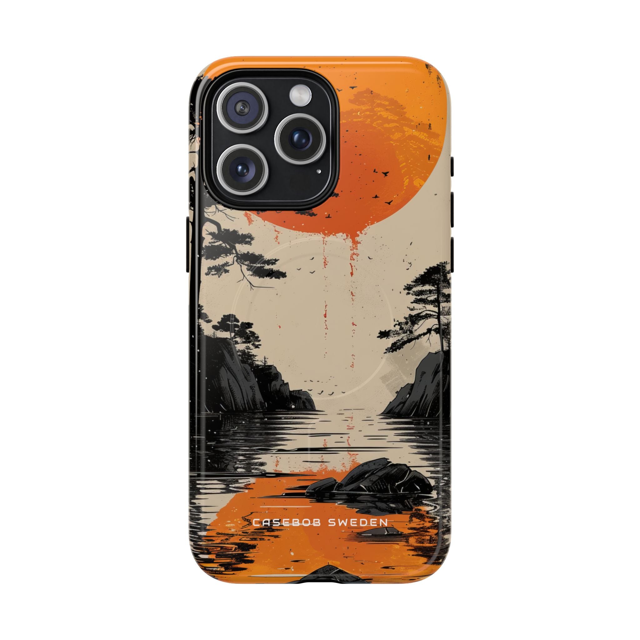 Zen Serenity Sunscape iPhone 15 | Tough+ Phone Case