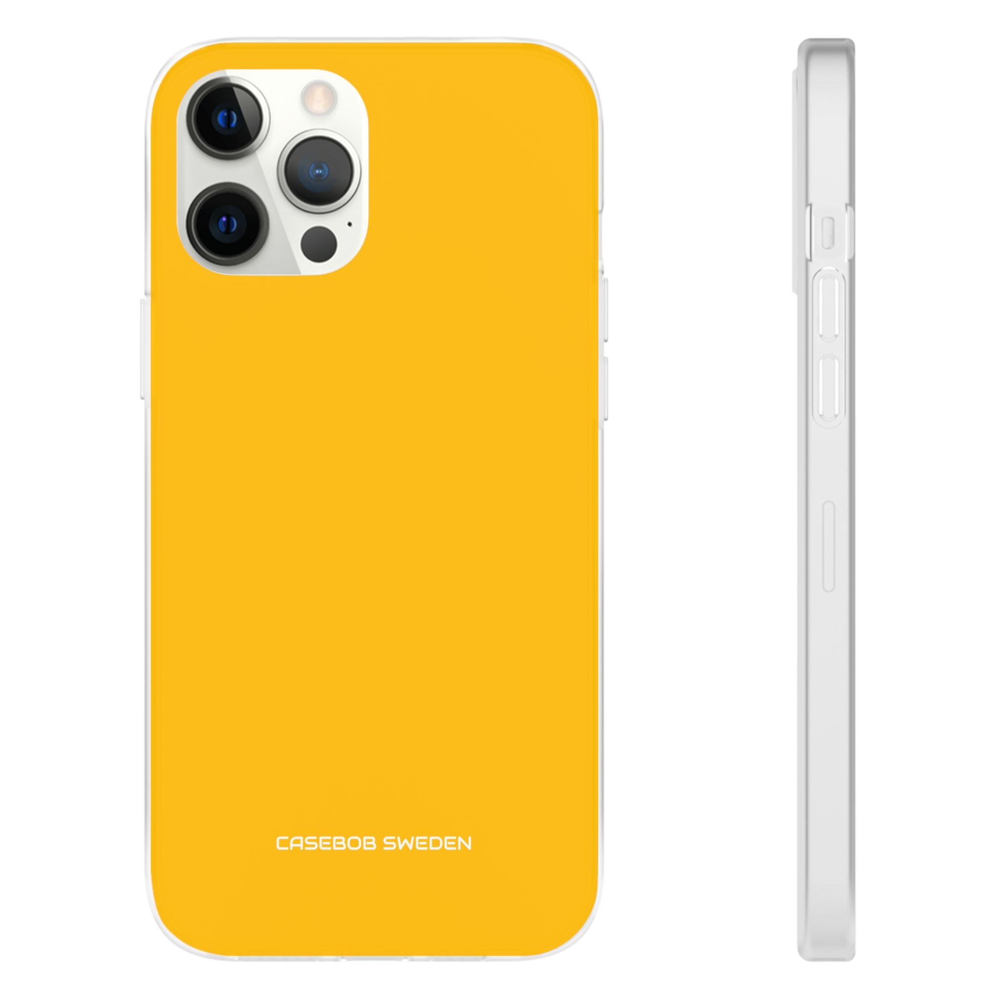 Amber Yellow - Flexi iPhone 12 Phone Case