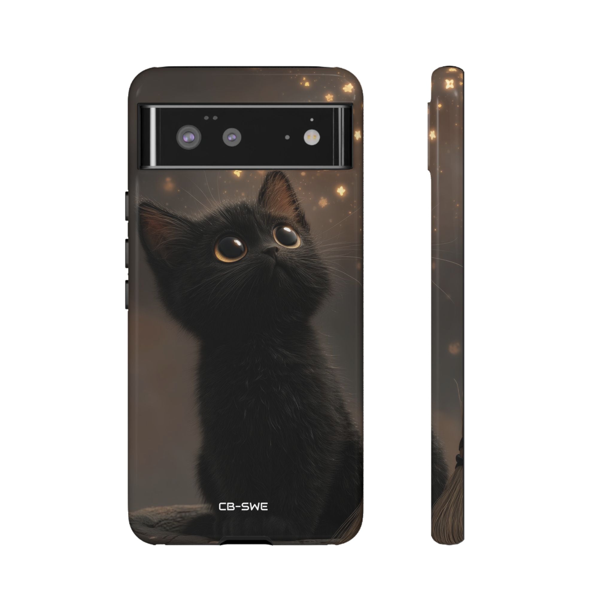 Kitten Gazes Up - Google Pixel Case
