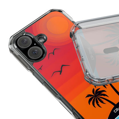 Summer Sunset Silhouettes iPhone Case - Impact