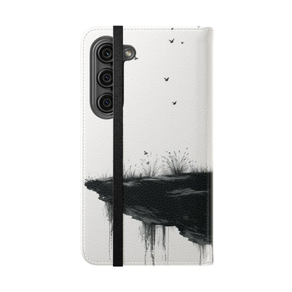 Cliff Silhouette - Samsung S23 Case - Wallet