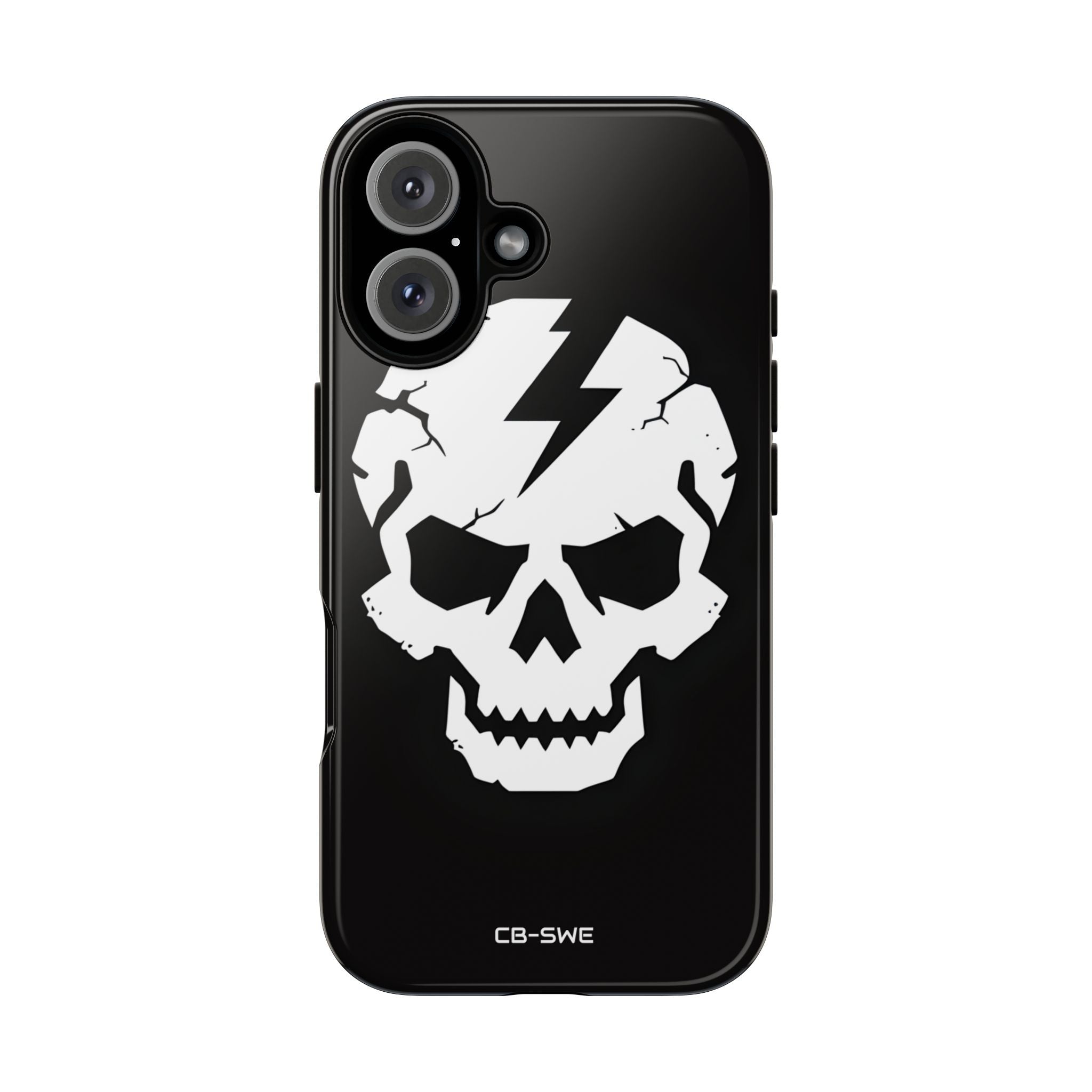 Cracked Skull Drama - iPhone Case