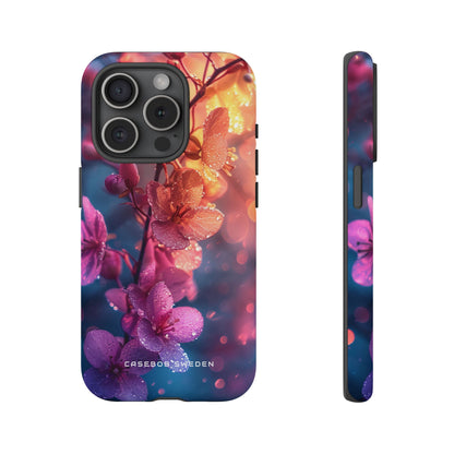 Surreal Flower Harmony iPhone 15 - Tough Phone Case