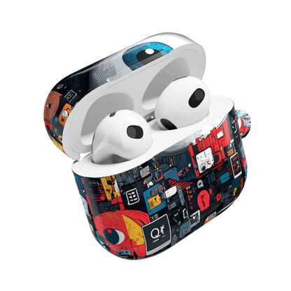 Sininen katse mosaiikki - AirPods Case