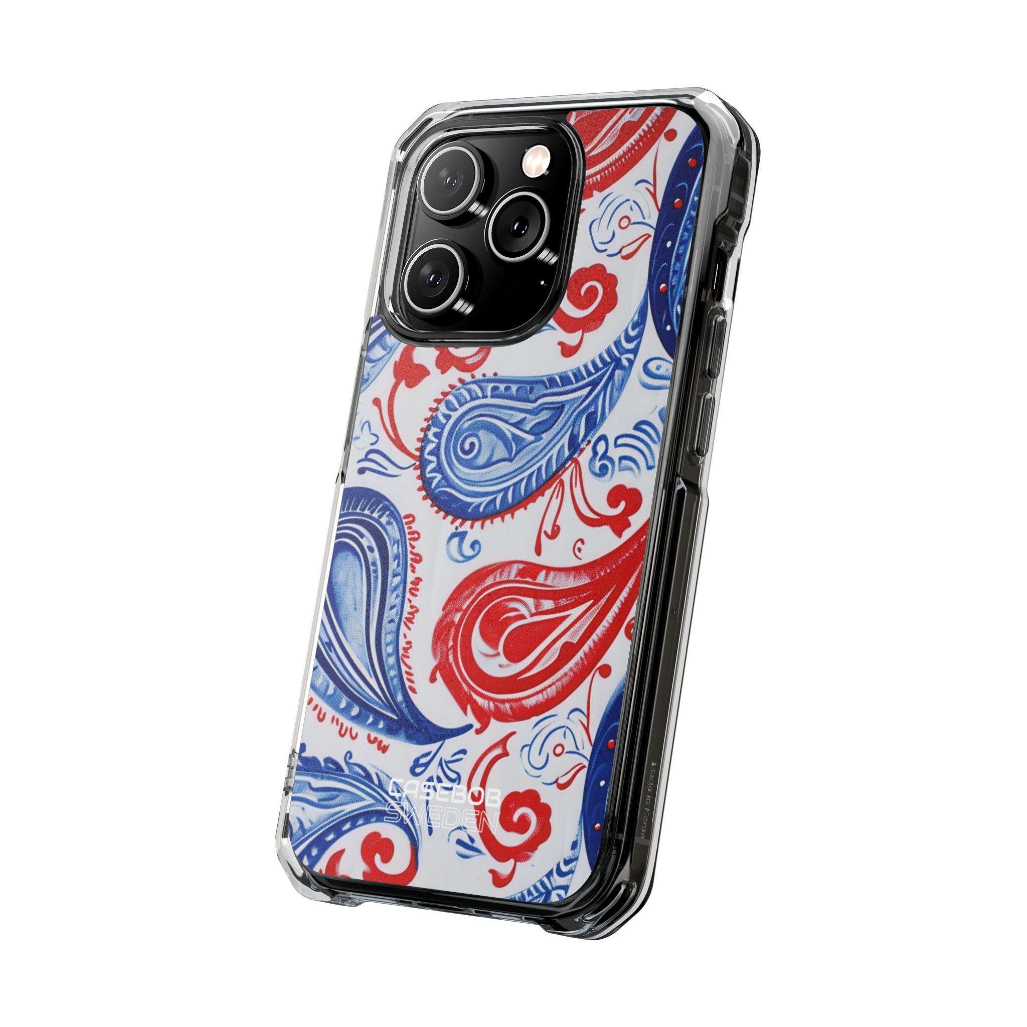 Vibrant Paisley Swirls iPhone 14 - Impact Clear+