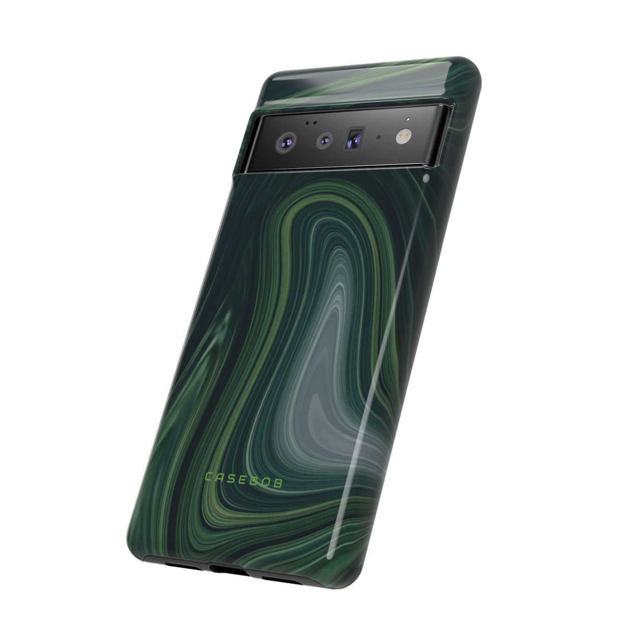 Green Marble - Protective Phone Case