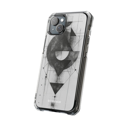 Monochrome Geometry - Phone Case for iPhone