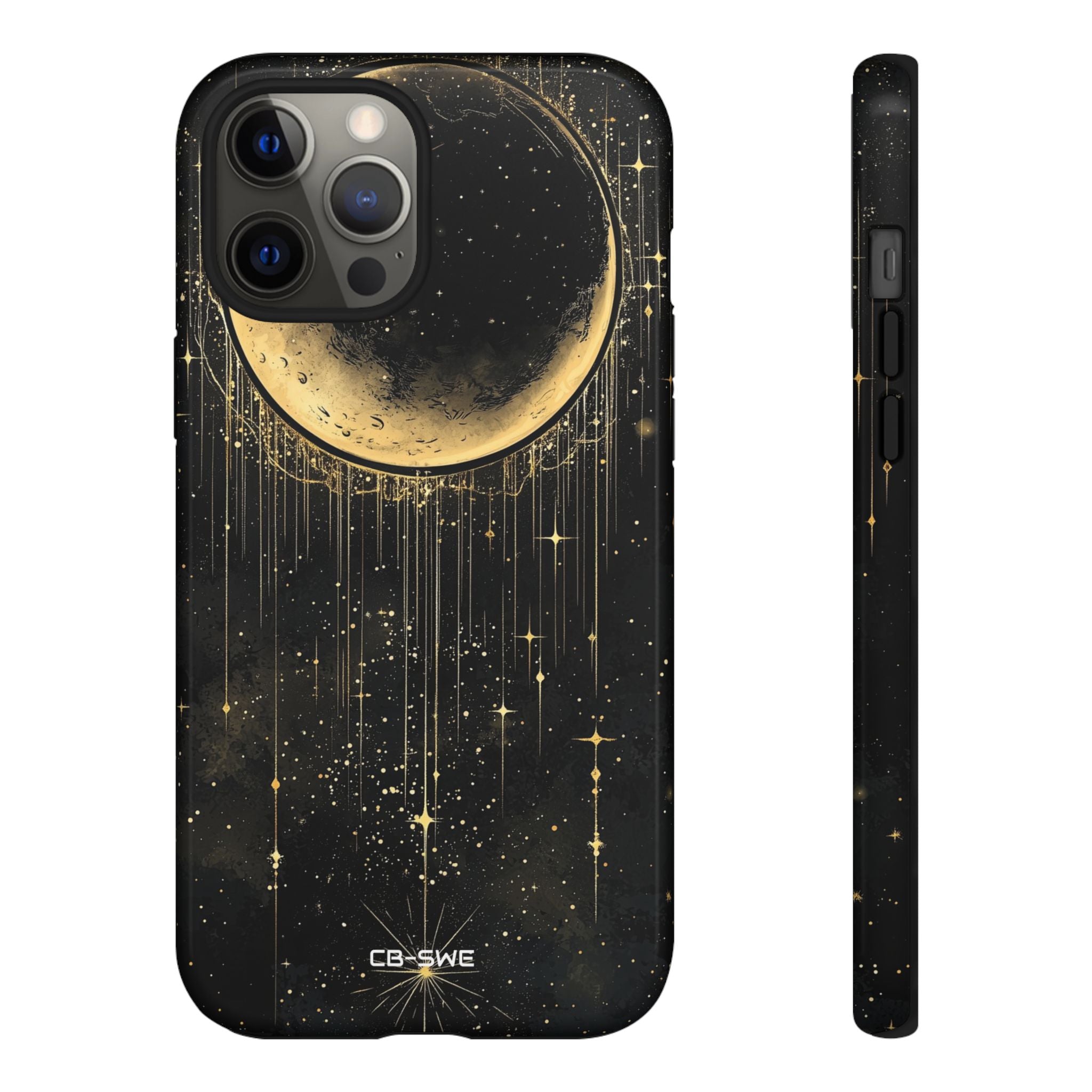 Celestial Moon Glows - iPhone Case