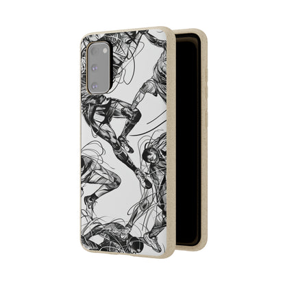 Dynamic Athletic Surrealism | Biodegradable Phone Case