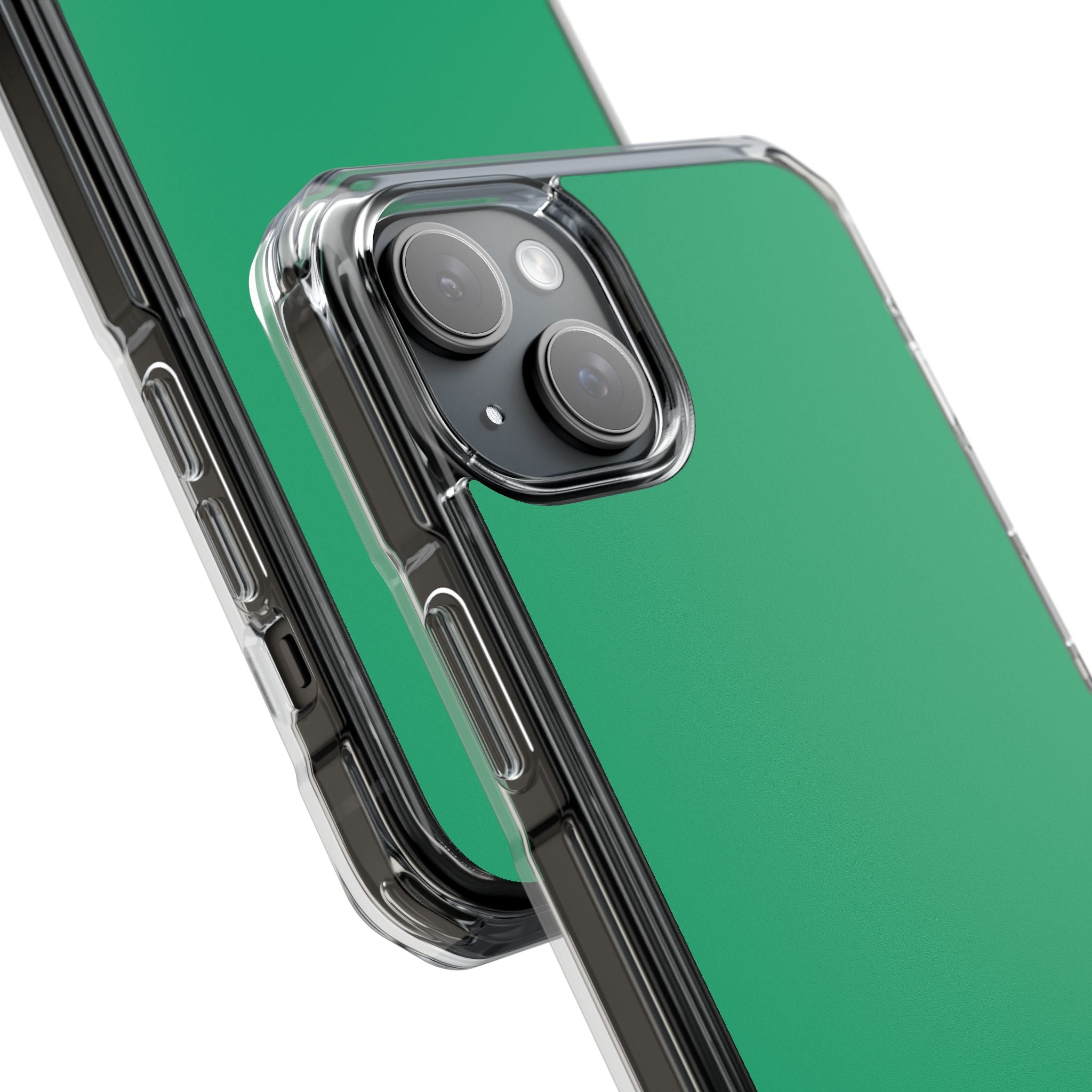 Crayola Green - Clear Impact Case for iPhone