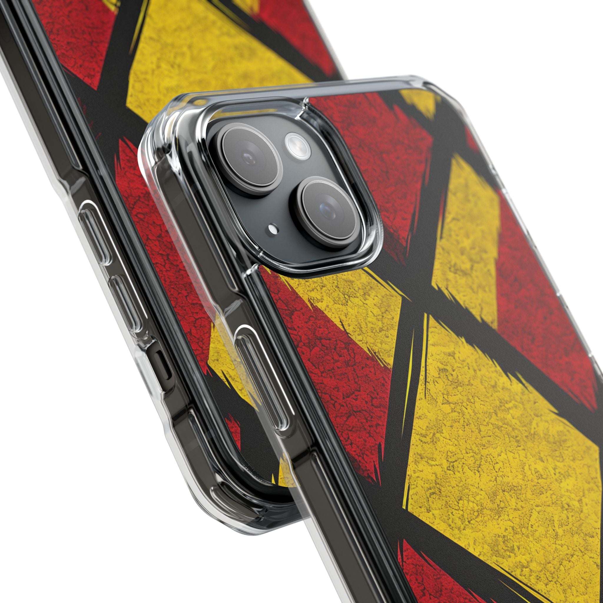 Dynamic Geometric Energy iPhone Case - Impact
