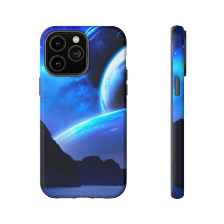 Fantasy Planet Nebula - Protective Phone Case