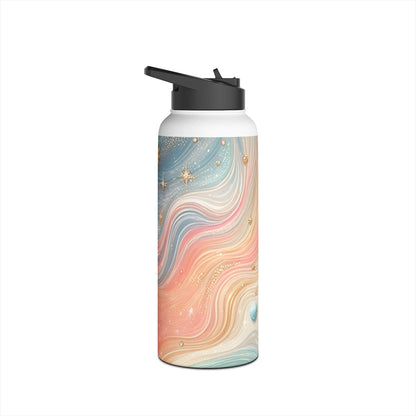 Celestial Waves - Stainless Steel Water Bottle