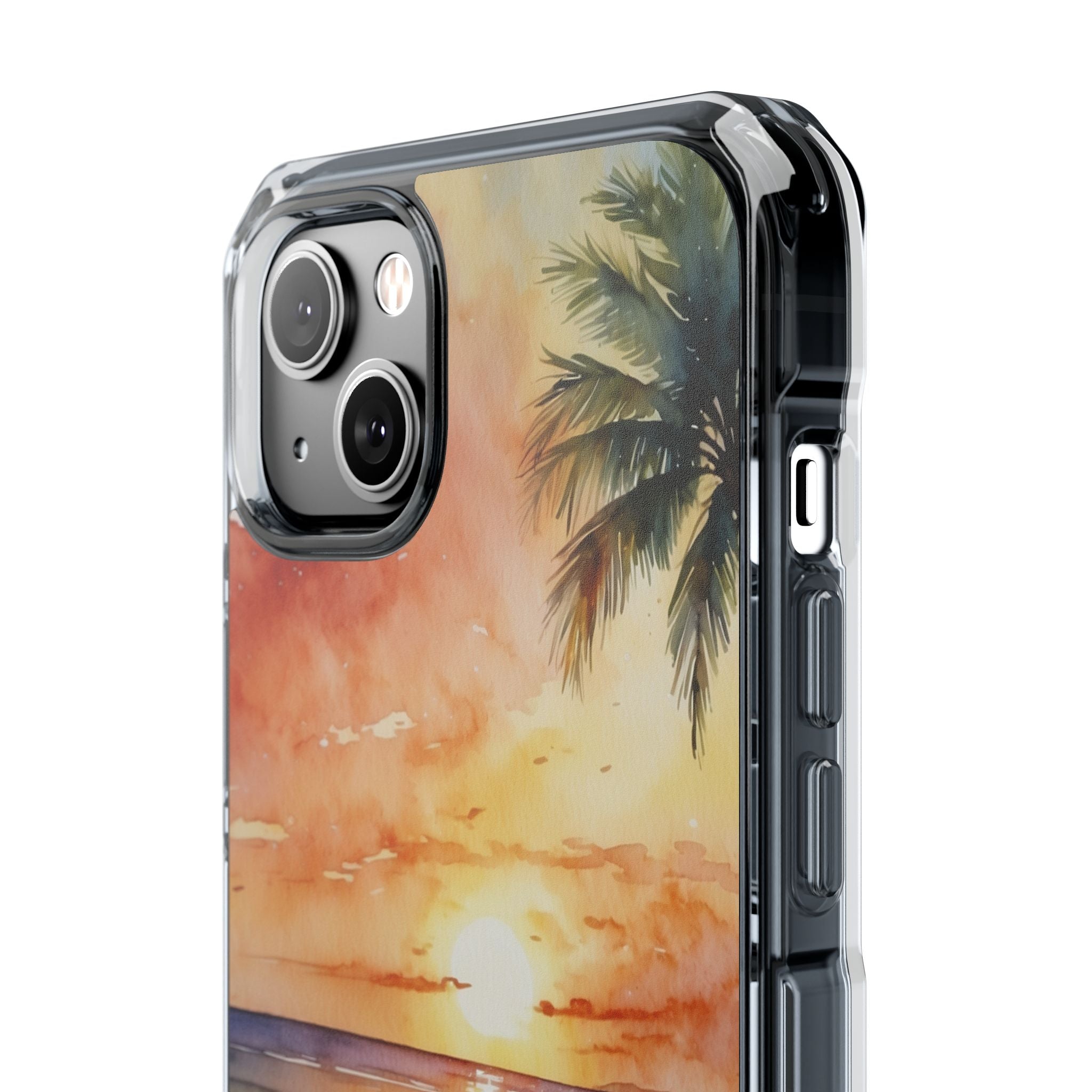 Sunset Palm iPhone 14 Plus Case - Impact