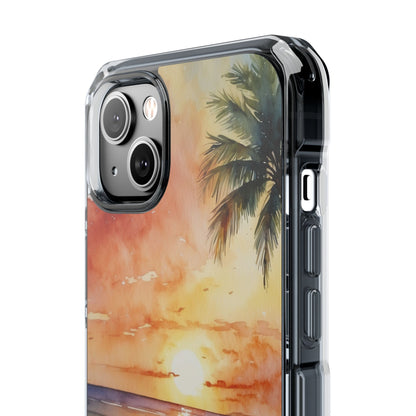 Sunset Palm iPhone 14 Plus Case - Impact