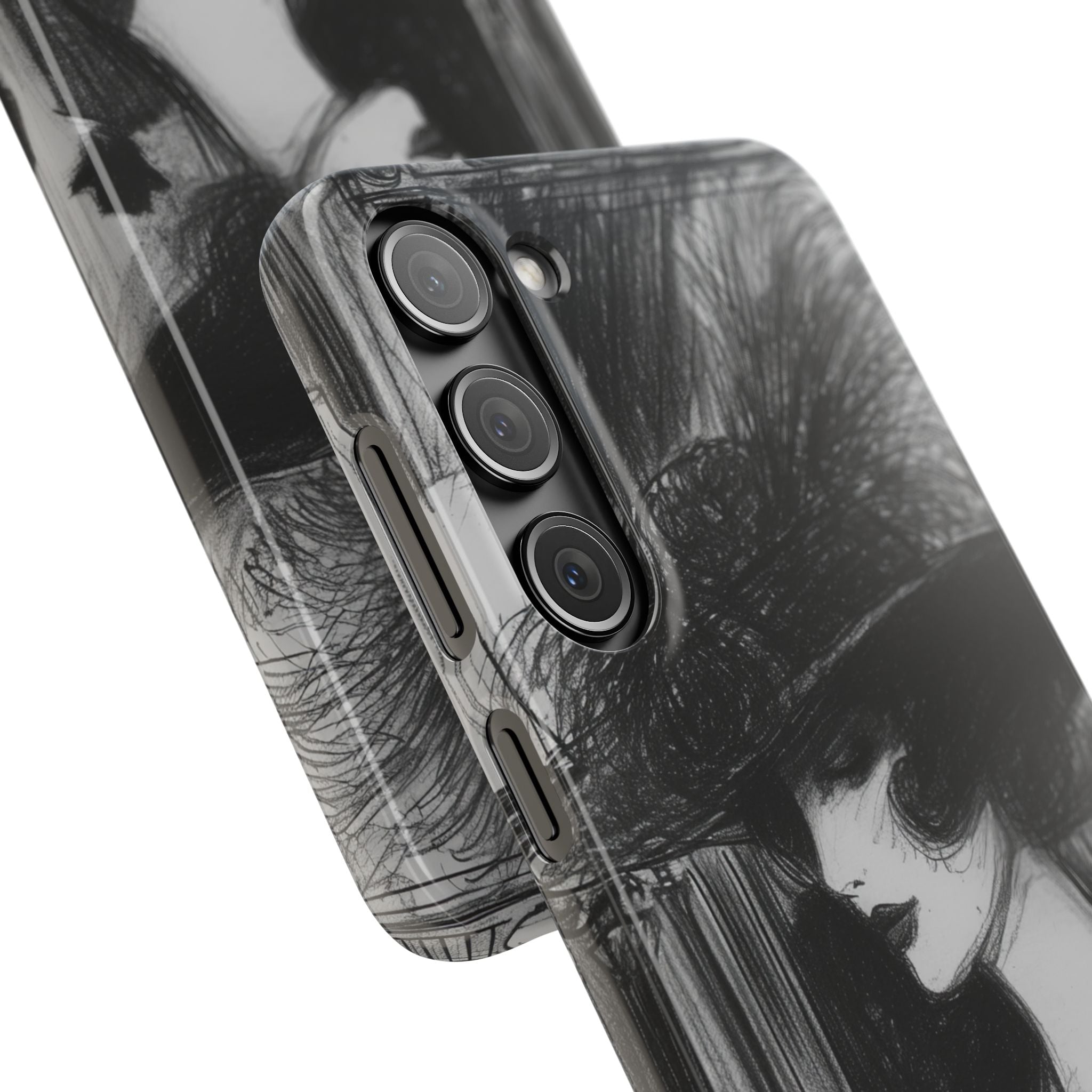 Timeless Elegance in Monochrome Samsung S23 - Slim Phone Case