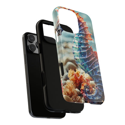 Seahorse Dances Freely - iPhone Case